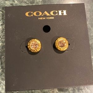 Coach earrings